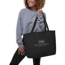 Load image into Gallery viewer, Christian Models Association Large Organic Tote Bag