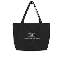 Load image into Gallery viewer, Christian Models Association Large Organic Tote Bag