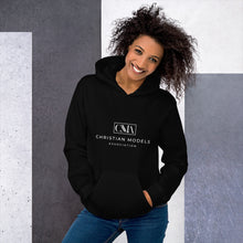 Load image into Gallery viewer, Christian Models Association Black Hoodie