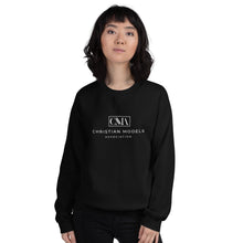 Load image into Gallery viewer, Christian Models Association Black Sweatshirt
