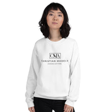 Load image into Gallery viewer, Christian Models Association White Sweatshirt
